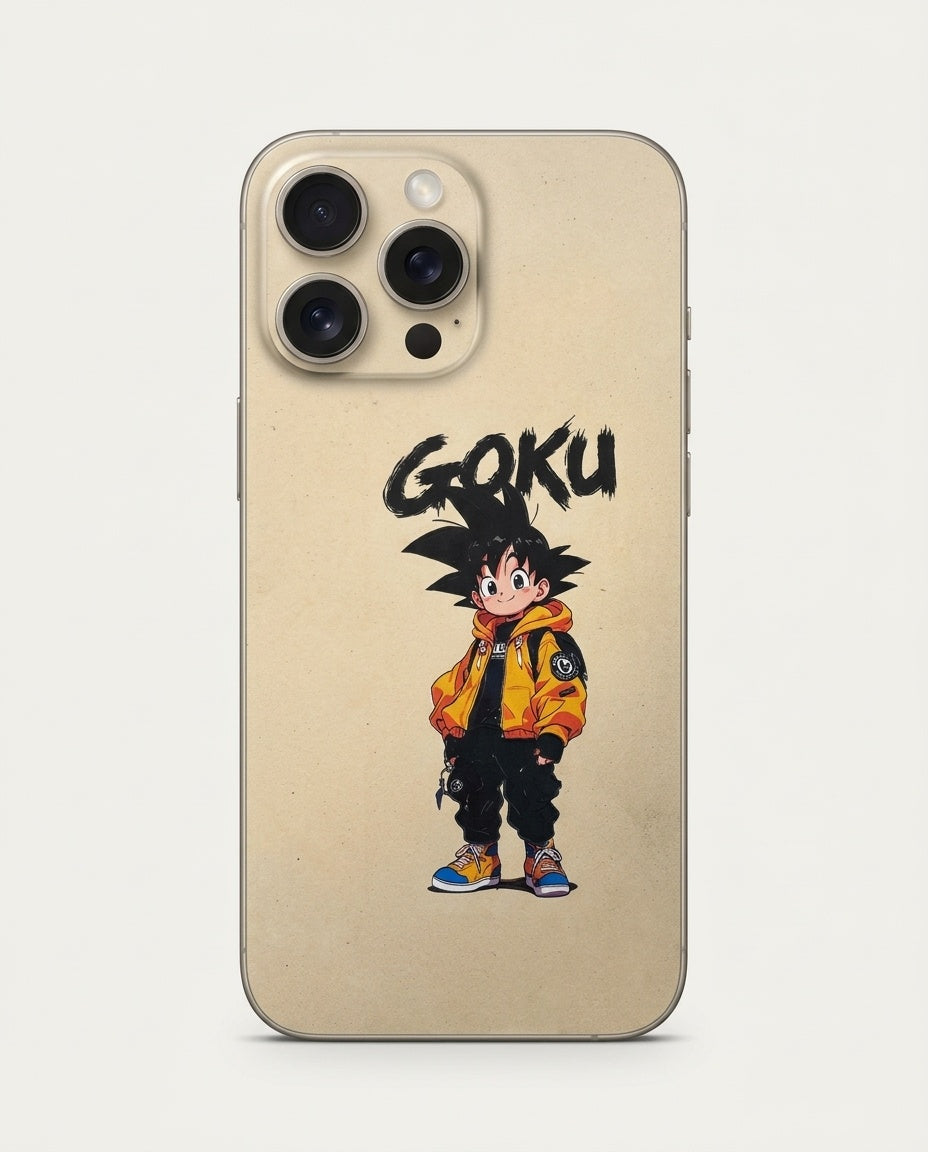Goku Streetwear Anime Mobile Skin