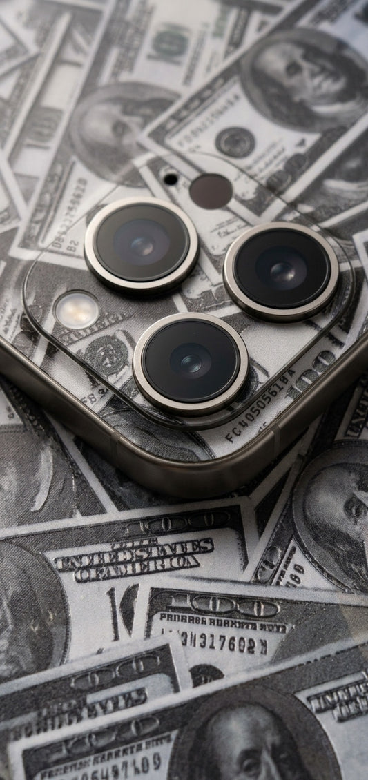 Cash Stack Vinyl Phone Skin