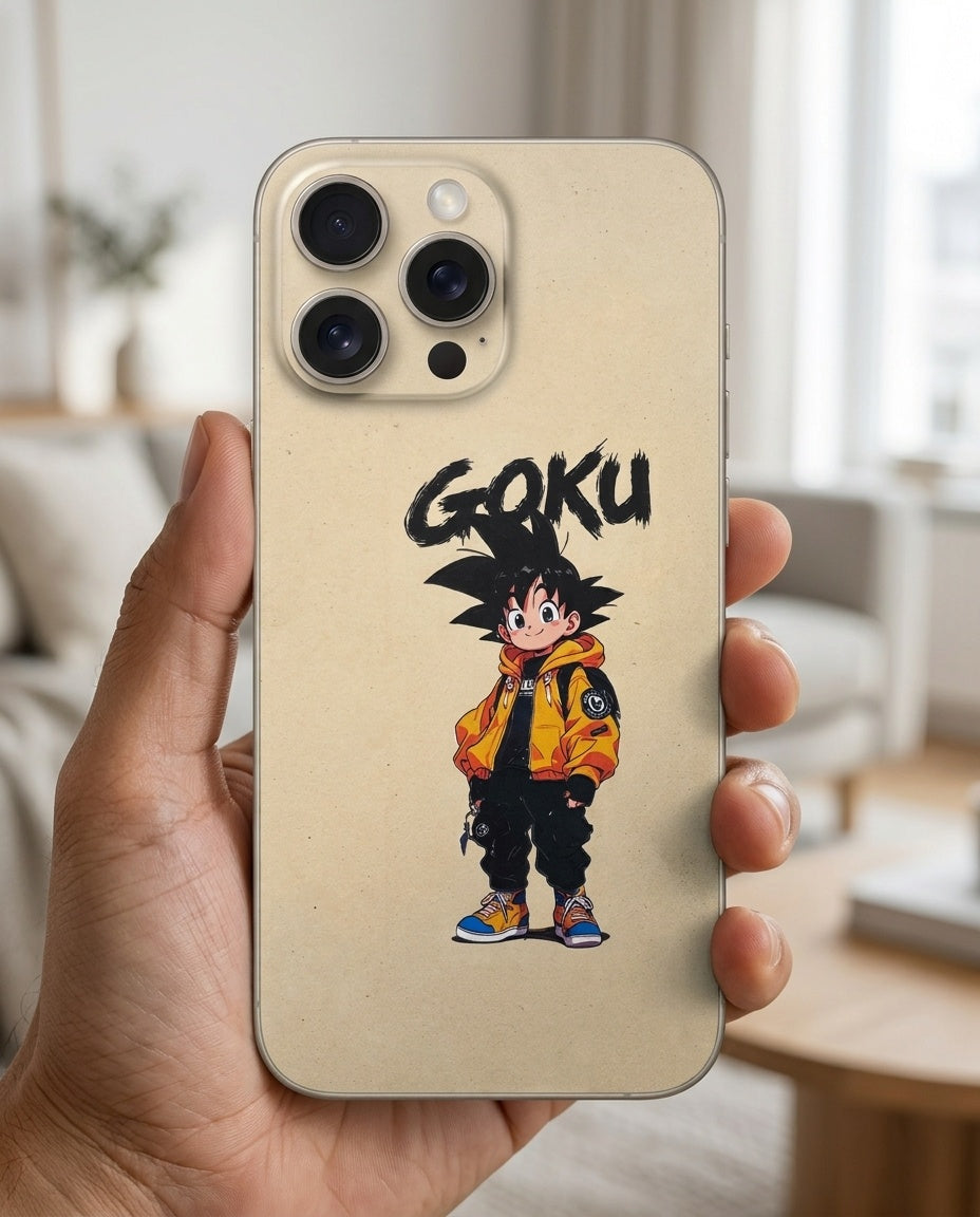 Goku Streetwear Anime Mobile Skin
