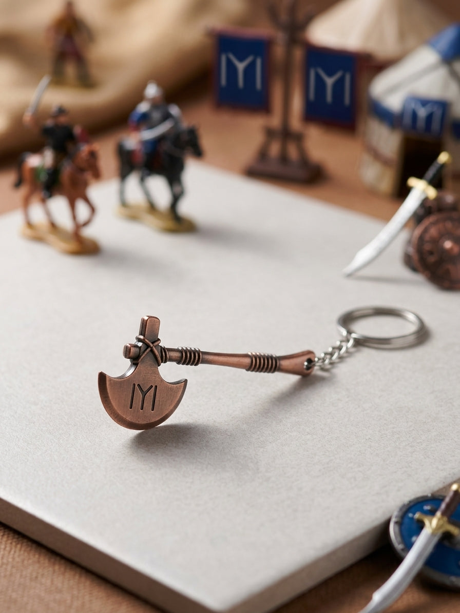 Ertugrul Bey Axe Keychain (Kayı Tribe Symbol)