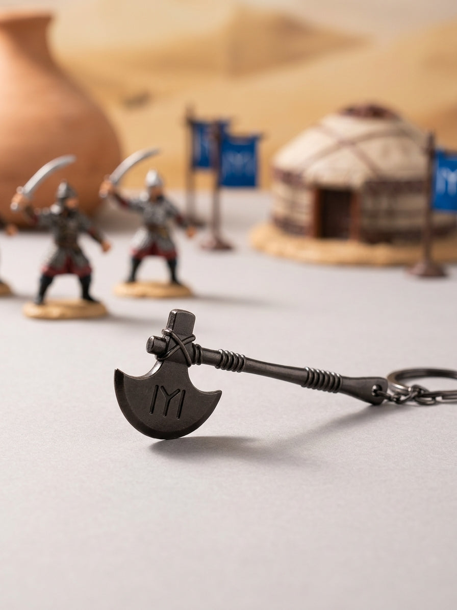Ertugrul Bey Axe Keychain (Kayı Tribe Symbol)