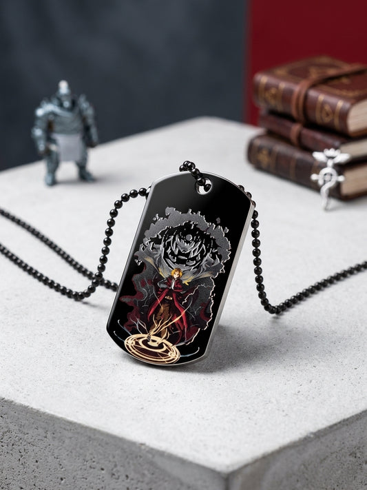 Fullmetal Alchemist Edward Elric Transmutation Necklace