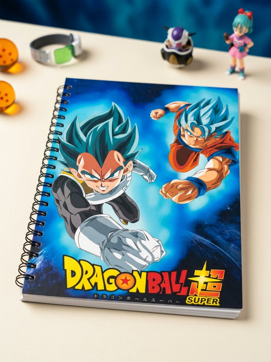 Limited Edition Dragon Ball Super "Saiyan Blue Duo" Notebook