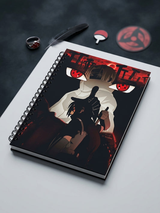 Naruto Shippuden Itachi Uchiha Anbu Spiral Notebook