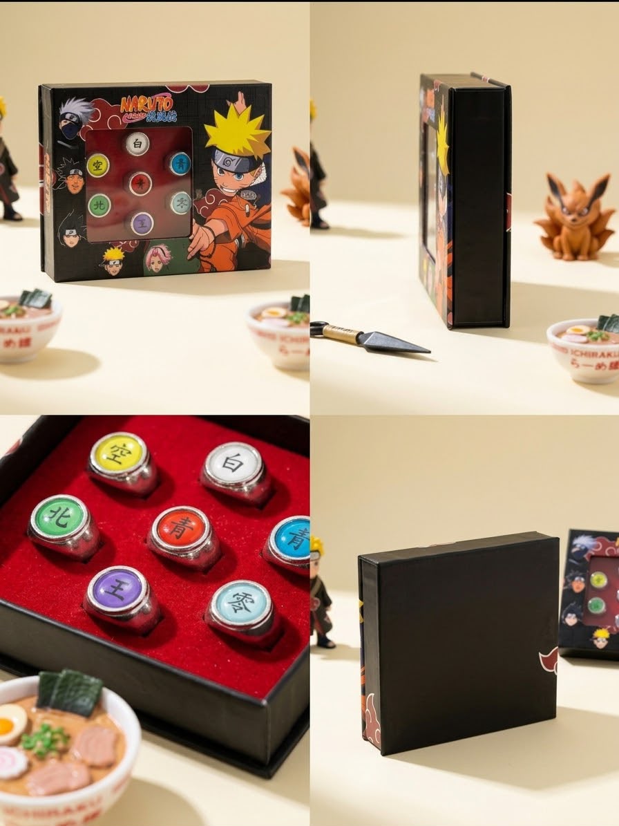 Naruto Shippuden Ring Box – Official Anime Collector Case